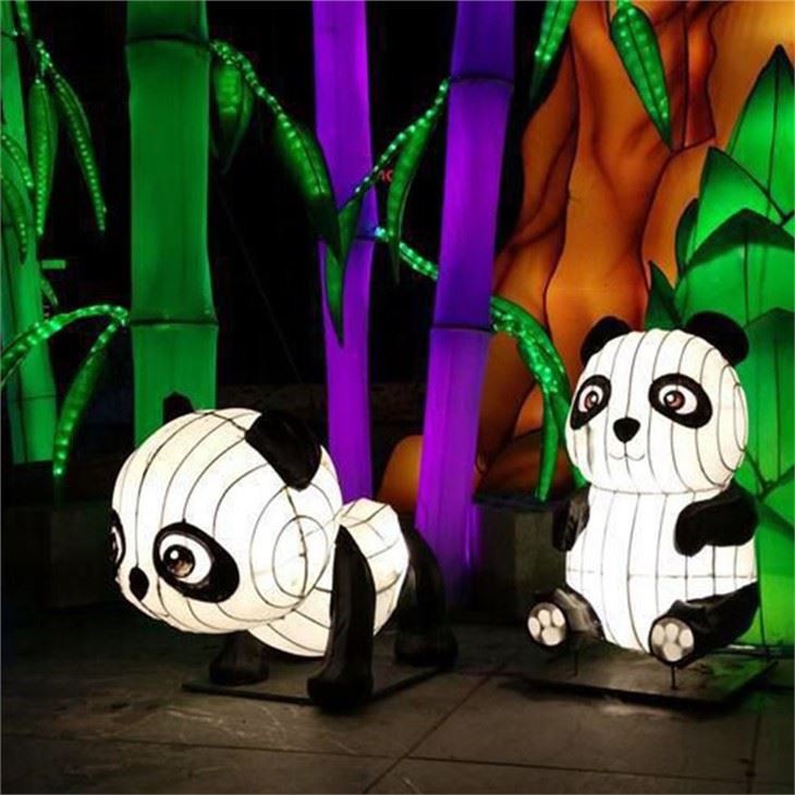 Animal Lantern Hot Sale Chinese New Year Lantern Decoration Animal Silk Lantern